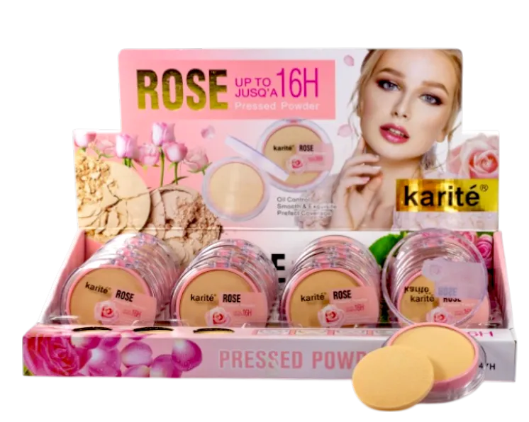 KARITE - POLVO COMPACTO CON EXTRACTO DE ROSAS COBERTURA MEDIA KARITE 8167247H