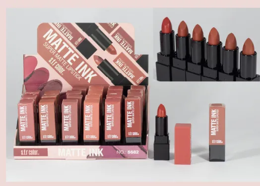 LABIAL EN BARRA HIDRATANTE TONOS NUDE Y ROJOS SFR COLORS 5682