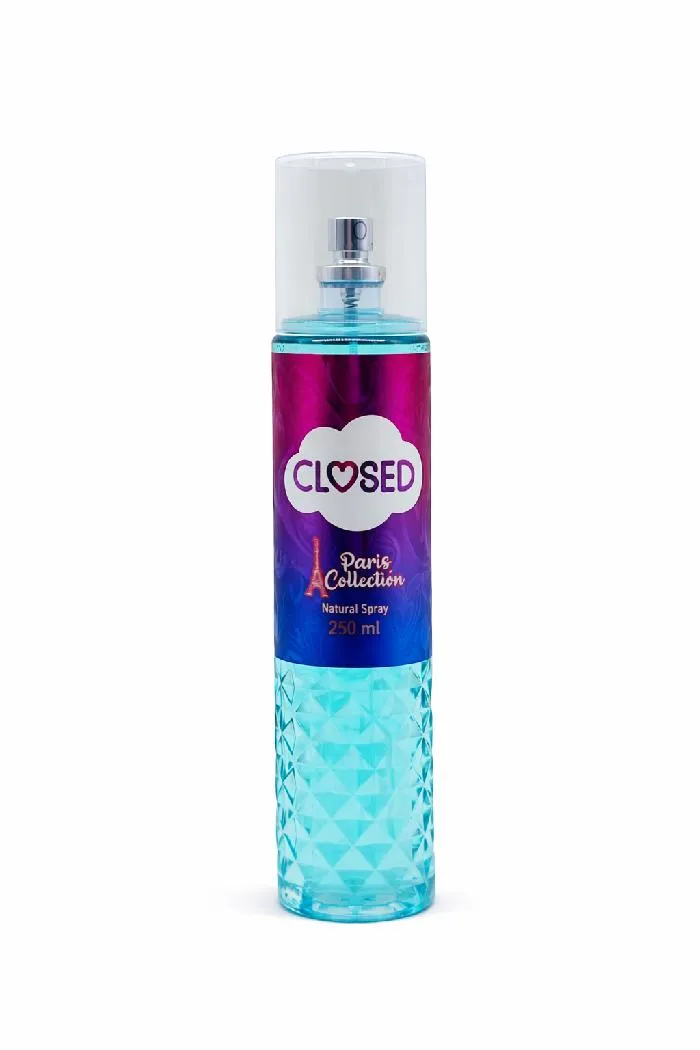 PERFUME DIAMANTADO PARA DAMA CLOSED 250ML REF: 11122025