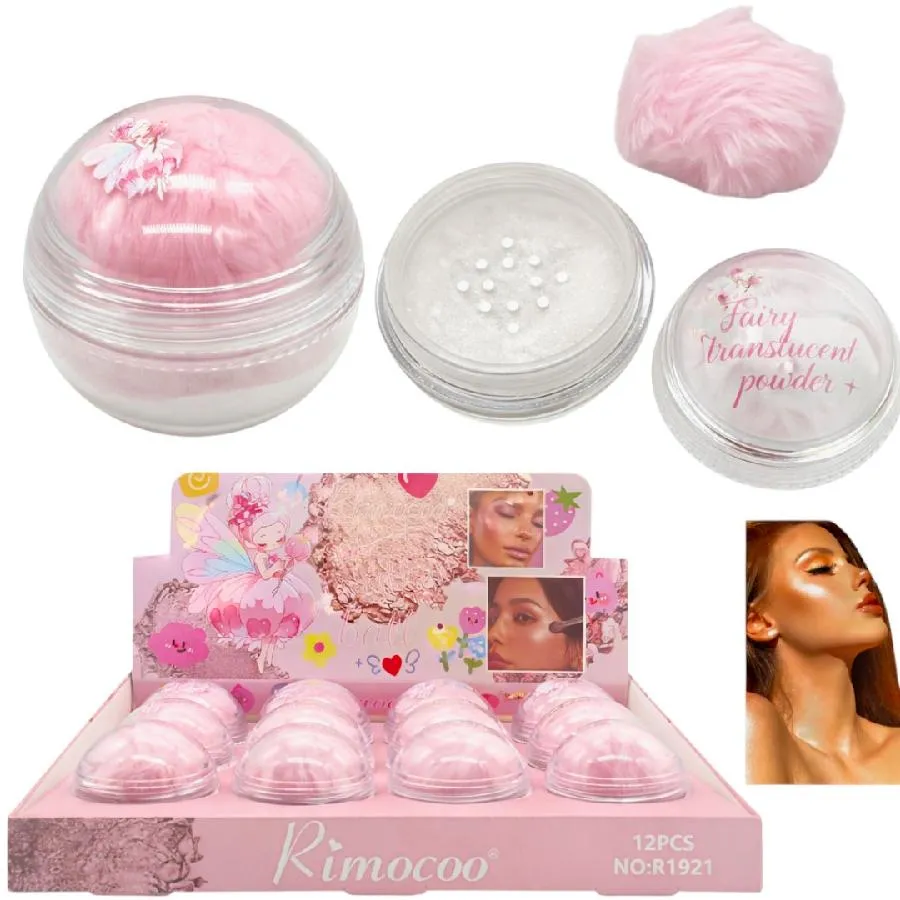 RIMOCOO - POLVO DE HADAS CON APLICADOR POMPON RIMOCOO R1921