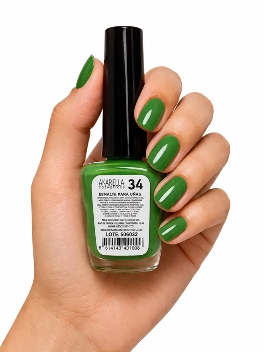 TONO 34 ESMALTE AKARELLA 12 ML