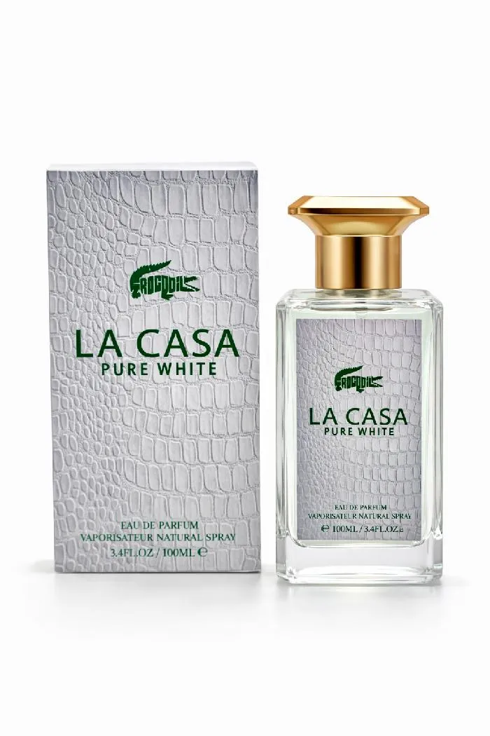 MORATTA COSMETICS - PERFUME PARA CABALLERO LA CASA PURE WHITE X 100ML 