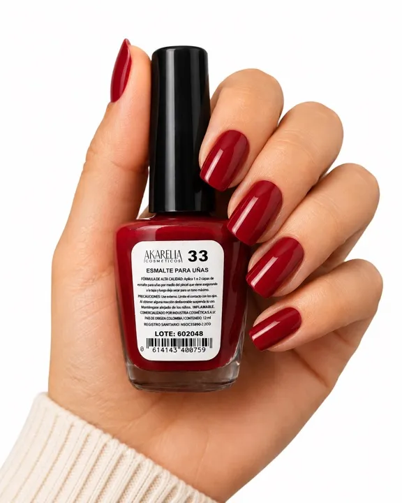 AKARELLA - TONO 33 ESMALTE AKARELLA 12 ML 