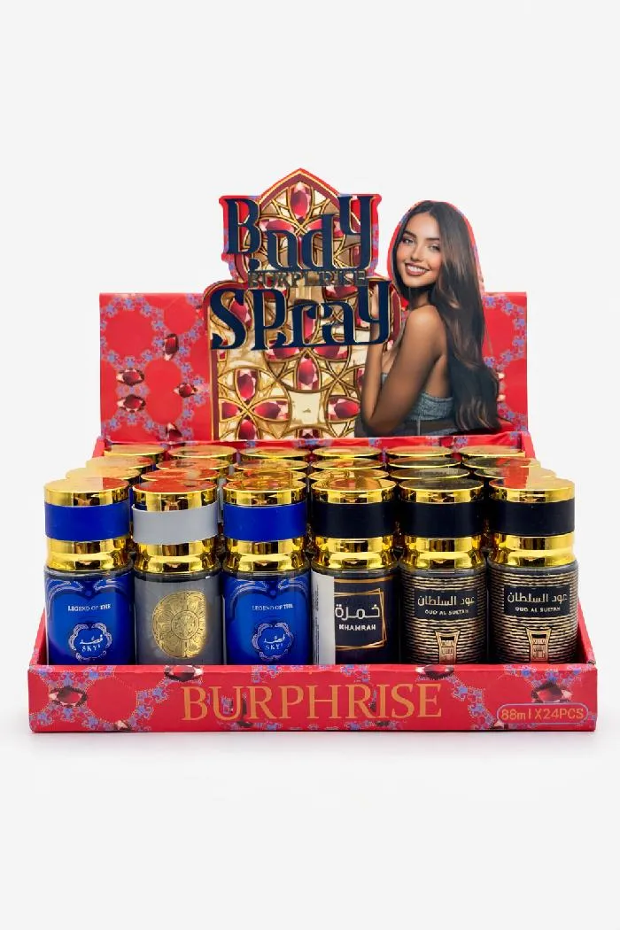 PERFUME ARABE EN FRAGANCIAS SURTIDAS PARA CABALLERO X 88ML BR35AR11