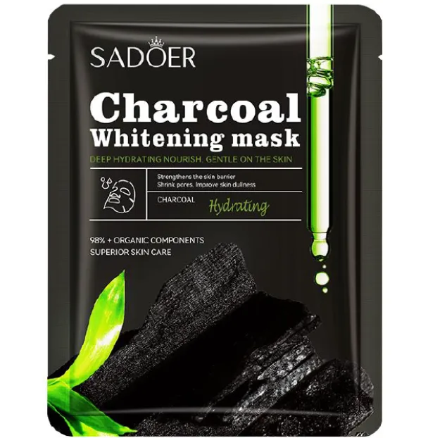 MASCARILLA EN VELO CON CARBON ACTIVADO SADOER SD06295