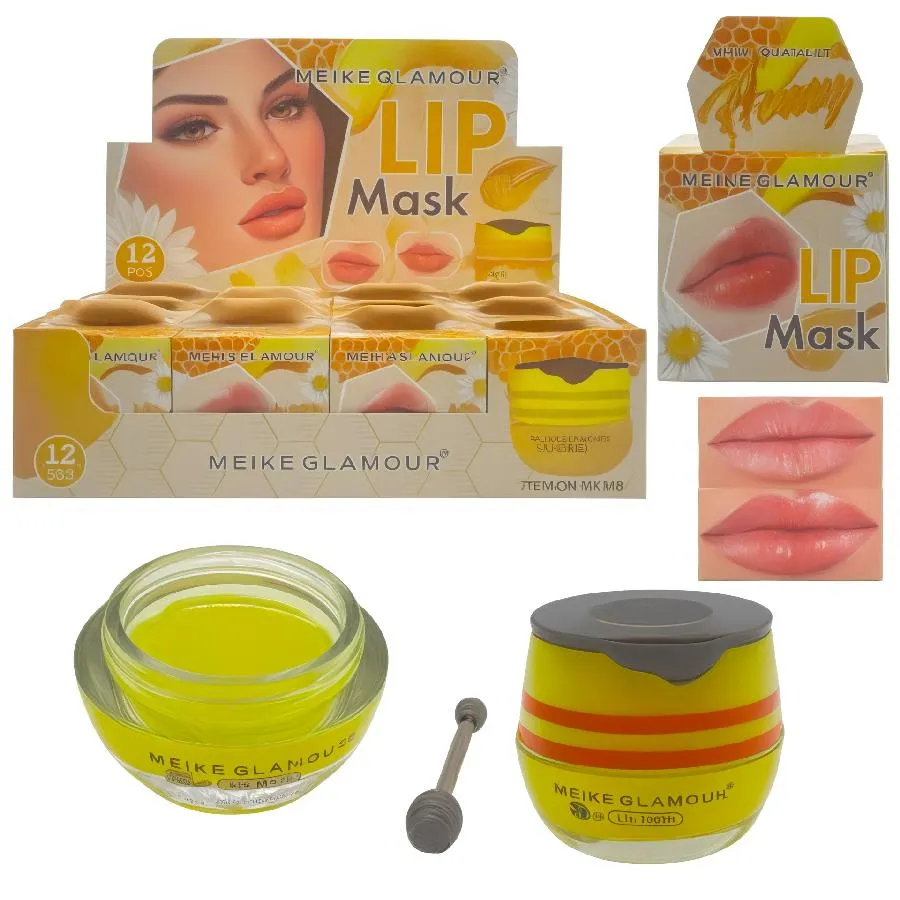 MEIKE GLAMOUR - LIP GLOSS HONEY CON APLICADOR TIPO MIEL MEIKE MK046