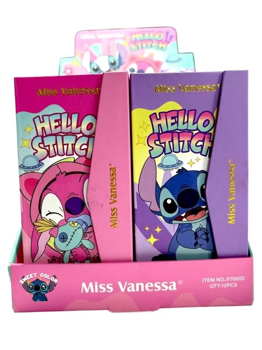 PALETA DE SOMBRAS TIPO LIBRO VERSION STITCHS F7001D