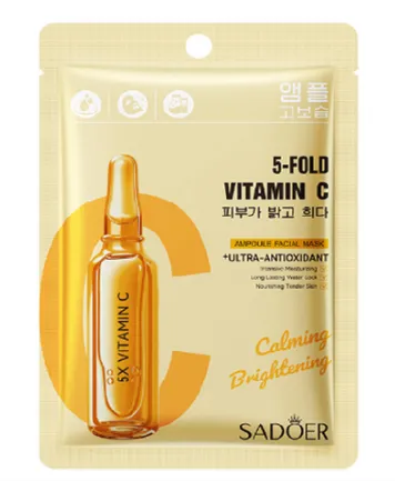 SADOER - MASCARILLA EN VELO TRIPLE VITAMINA C SADOER SD47052