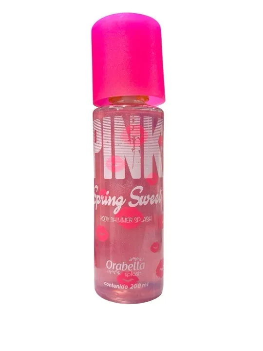 ORABELLA - SPLASH PINK ESCARCHADOS ORABELLA X 200 ML SPRING SWEET TAPA FUCSIA