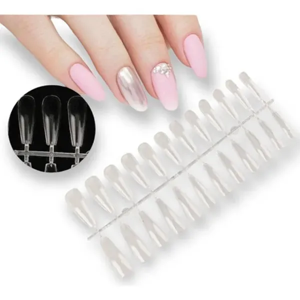 MORATTA COSMETICS - UÑAS POSTIZAS PRESS ON STILETTO POROSA X 240 UND HC0342
