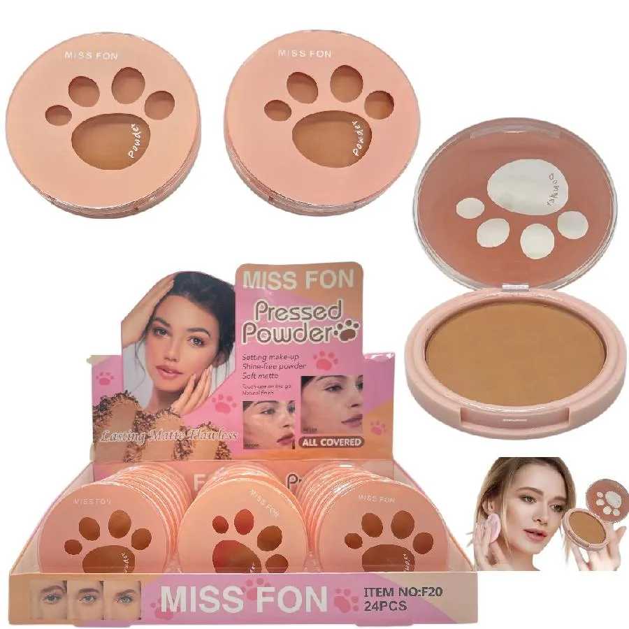 MISS FON - POLVO COMPACTO HUELLITA EN TONOS MEDIOS MISS FON F20