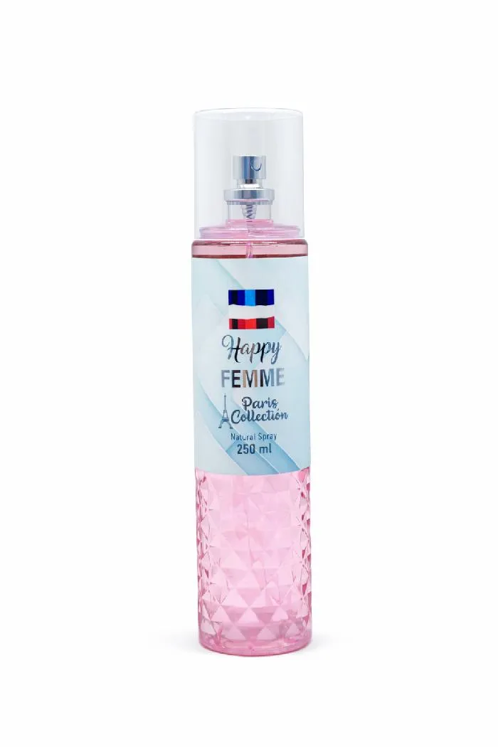 PERFUME DIAMANTADO PARA DAMA HAPPY  250ML REF: 11122025