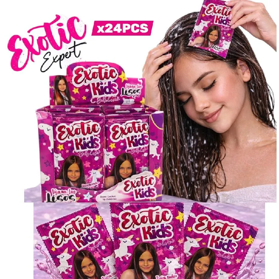 SHAMPOO EN SACHET PARA LISOS KIDS 607006 