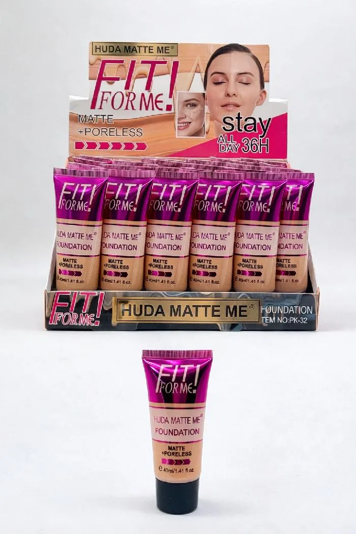 HUDAMOJI - BASE DE MAQUILLAJE MATTE PORELES FIT PK-32