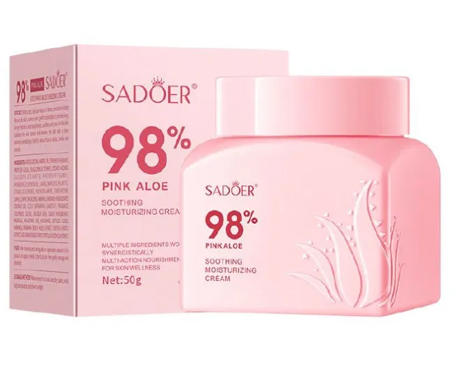 CREMA FACIAL HIDRATANTE DE ALOE ROSADO SADOER SD86952
