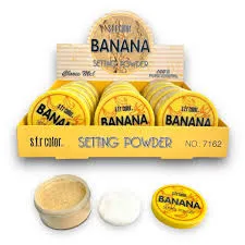 POLVO SUELTO TIPO BANANA CON OLOR A TALCO SFR COLORS 7162