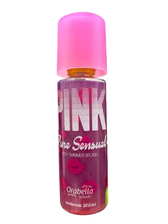 ORABELLA - SPLASH PINK ESCARCHADOS ORABELLA X 200 ML PURE SENSUAL TAPA ROSA
