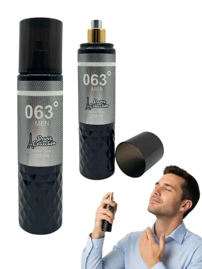 MORATTA COSMETICS - PERFUME DIAMANTADO PARA CABALLERO 063 X 250 ML