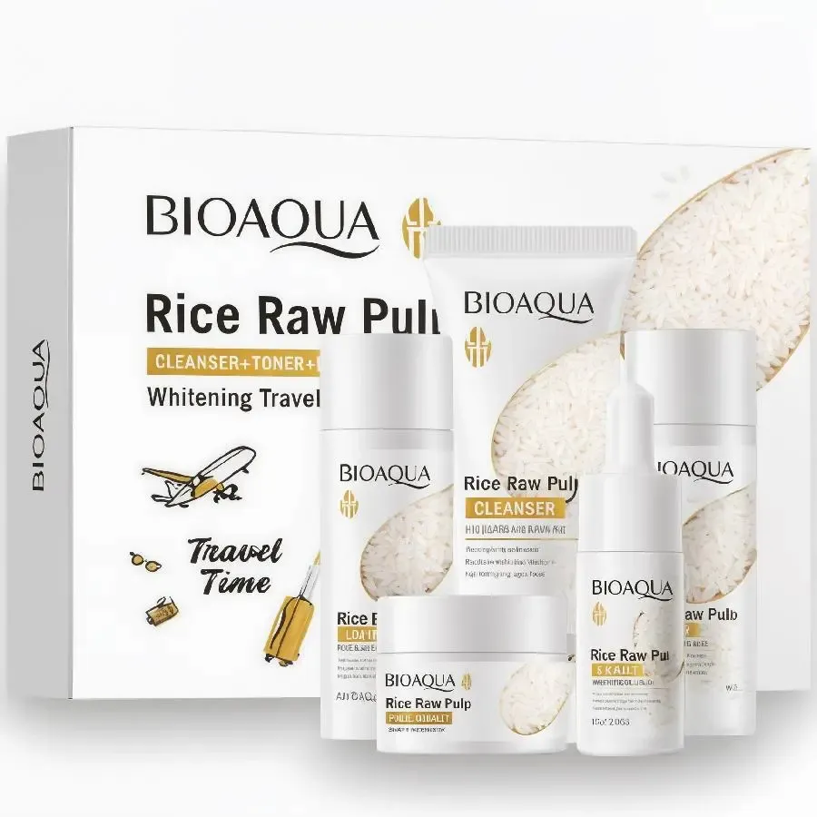 BIOAQUA - KIT VIAJERO DE ARROZ X 5 PCS BIOAQUA BQY50793