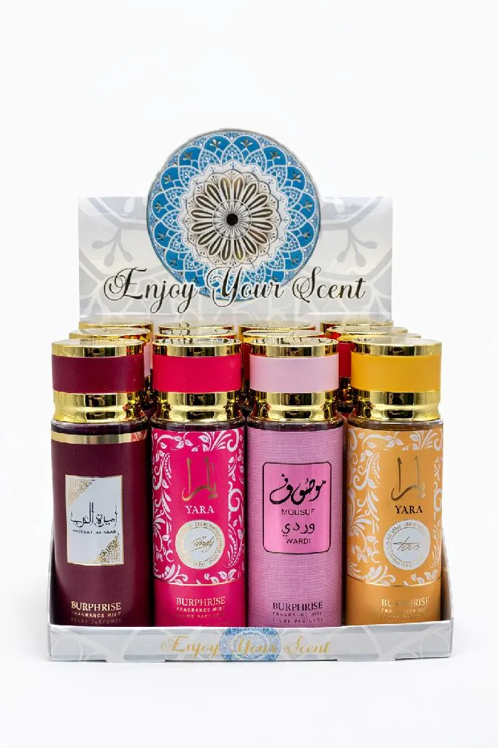 MORATTA COSMETICS - PERFUMES ARABES PARA DAMA EN 4 VERSIONES X 250ML BR01AR1