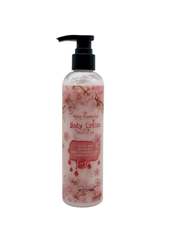 MISS VANESSA - LOCION CORPORAL CON FRAGANCIA DE SAKURA X 250ML MISS VANESSA M7065