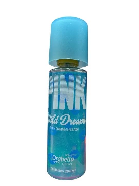 ORABELLA - SPLASH PINK ESCARCHADOS ORABELLA X 200 ML WILD DREAMS TAPA AZUL