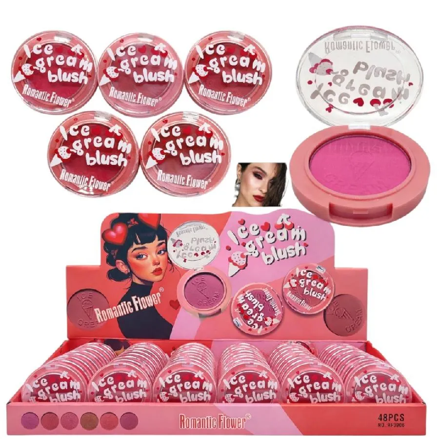 ROMANTIC RAIN - RUBOR COMPACTO ICE CREAM TONOS SURTIDOS ROMANTIC RF0906