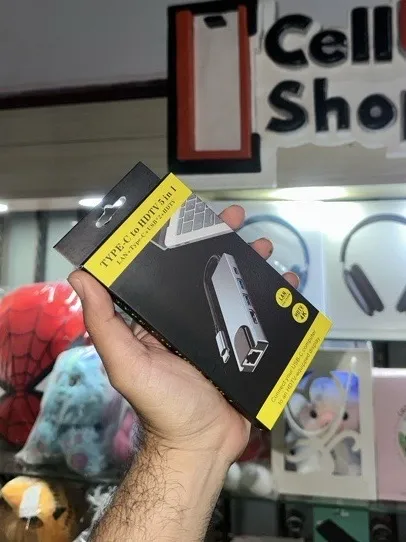 Adaptador usb C - LAN