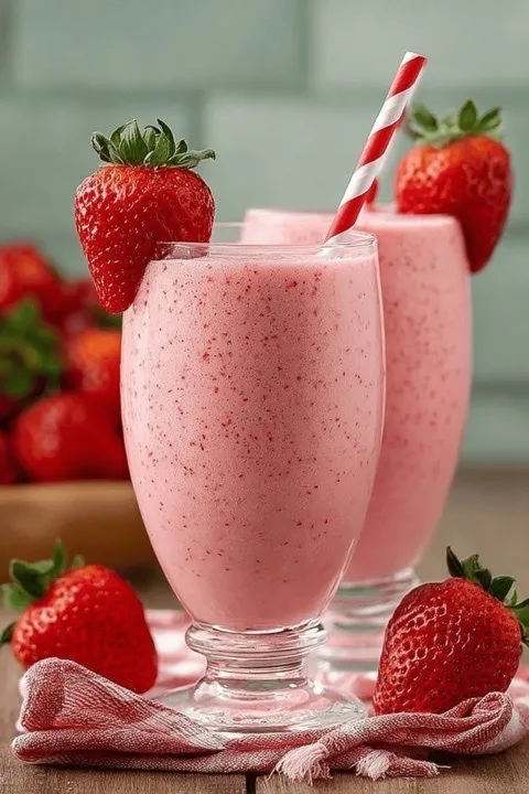 JUGO NATURAL DE FRESA