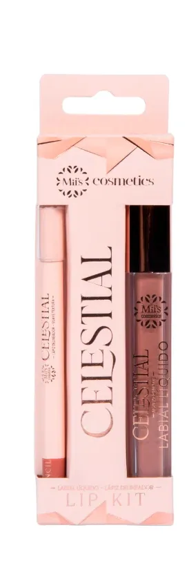 LABIAL LIQUIDO Y LAPIZ DELINEADOR