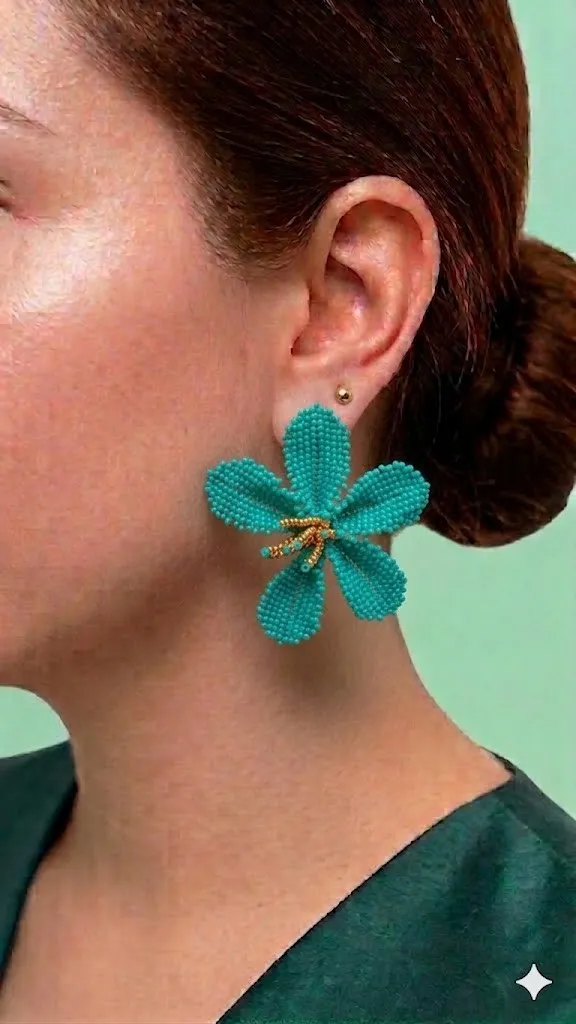TULIBLEU - Aretes Flor Lily