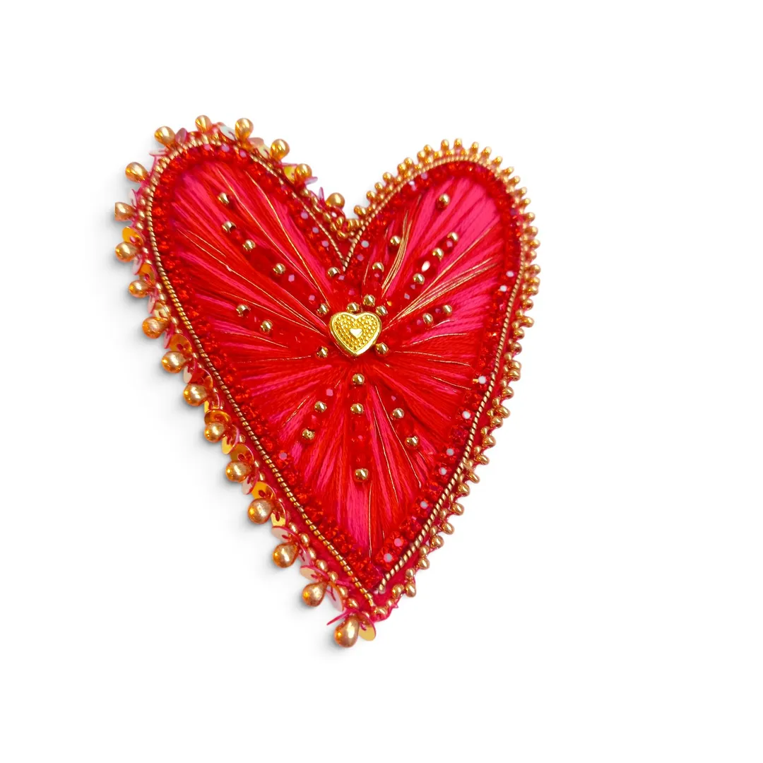 Broche corazón 