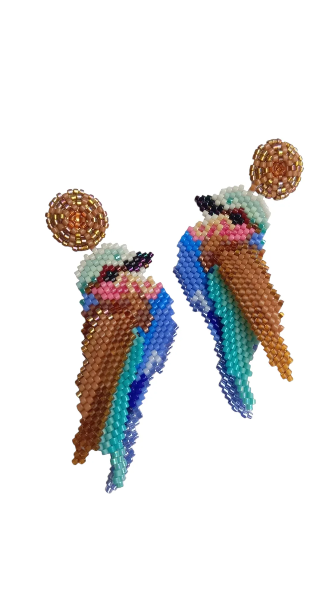 Aretes África lila