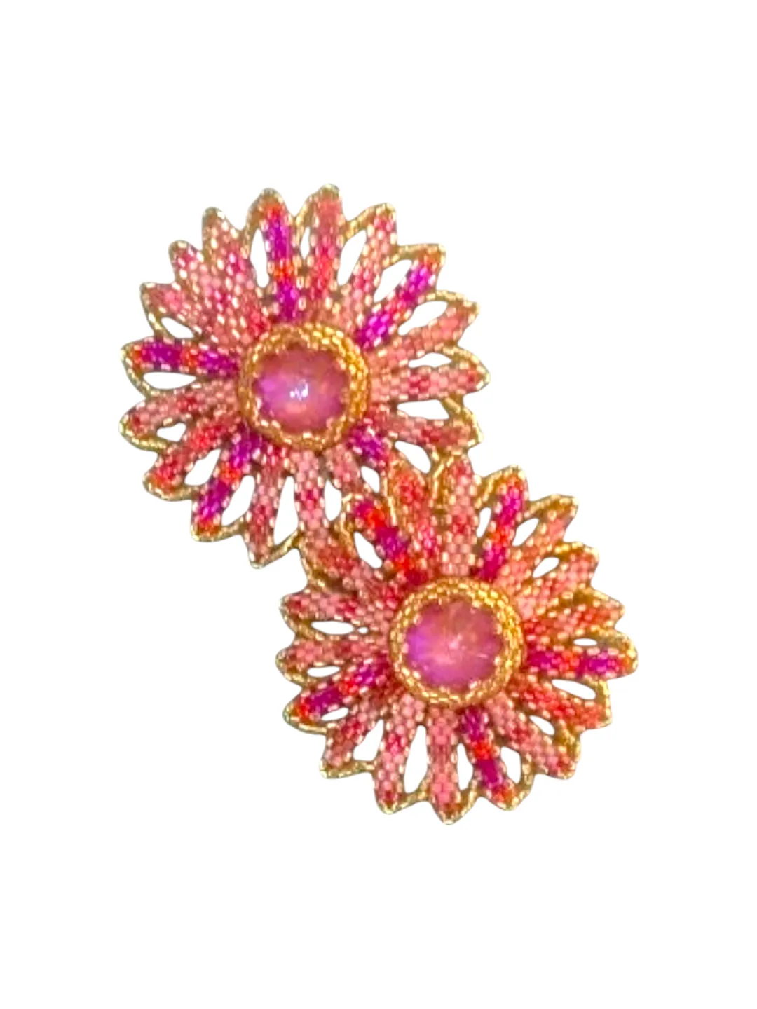 Aretes Esplendor Coral