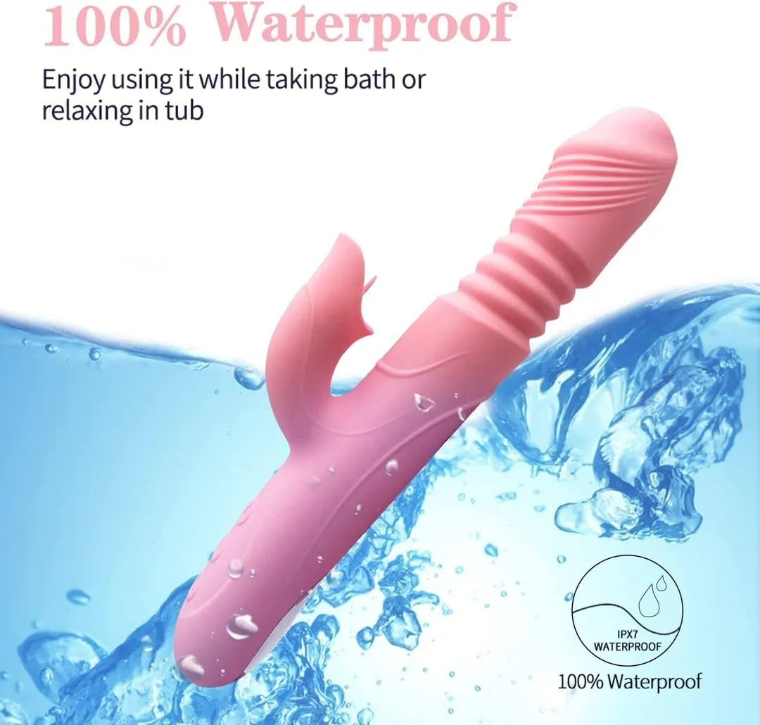 Vibrador ESTIMULADOR TERMICO TELESCOPICO 7V 23/14/3.5CM (LILA) USB VBR2001DH