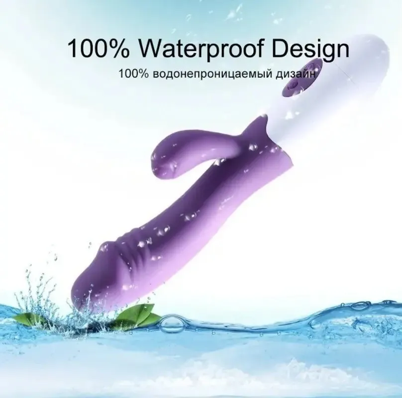 Vibrador RABBIT CANDRY 7V 19/9.5/3.2 CM USB (LILA) VBR927DH