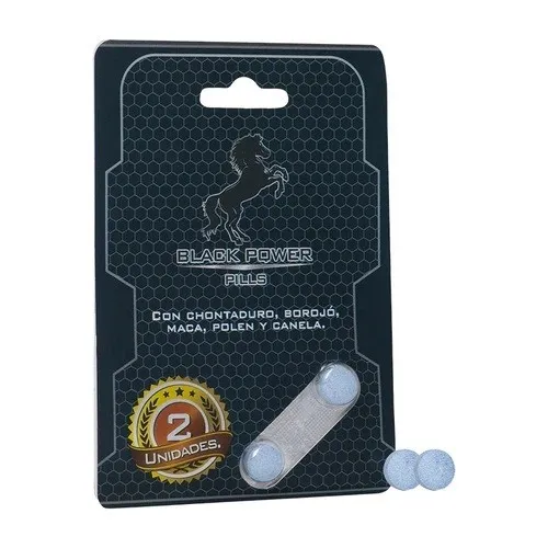 Black Power - Potenciador FOR MAN BLACK POWER PILLS*2 PTN760TC