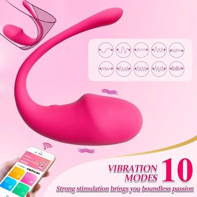 Huevo CON APP 10V 8/3CM USB (FUCSIA) HV1444DH