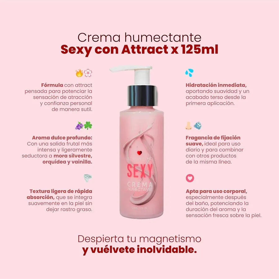 Feromonas CREMA HUMECTANTE -SEN INTIMO- 125ML (SEXY) FRM1982TC