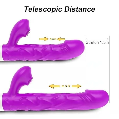 Vibrador ESTIMULADOR TERMICO 10V 22/12/3.5CM (FUCSIA) USB VBR1734DH