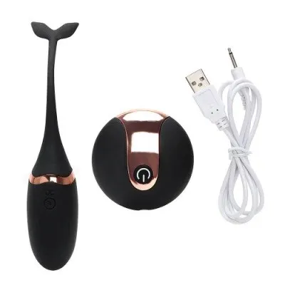 Huevo CON CONTROL SIRENA 15/7/3CM USB (NEGRO) HV979DH