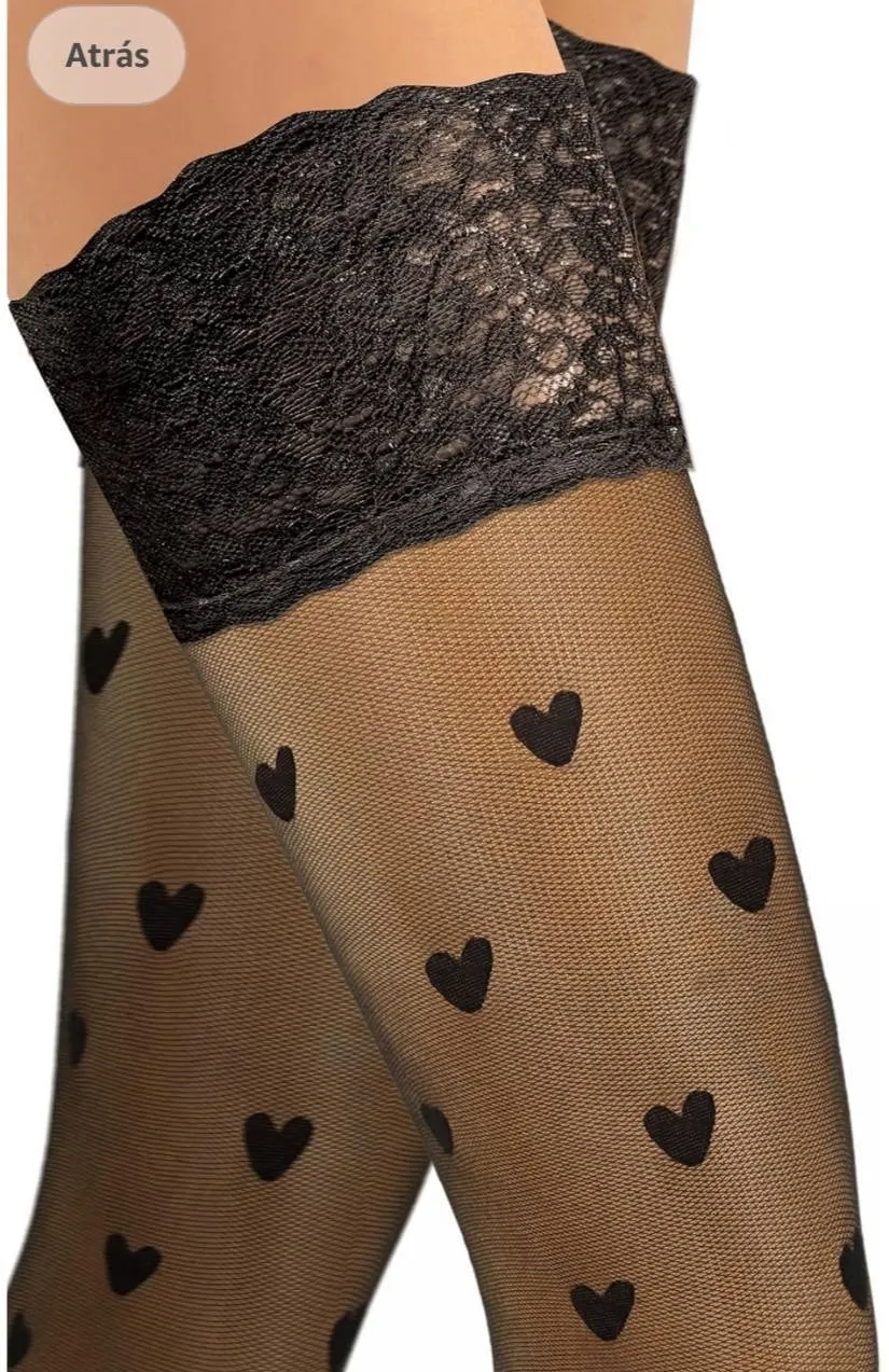 Medias LIGUERO HERMANAS 389 (NEGRO) MDS1887JSS