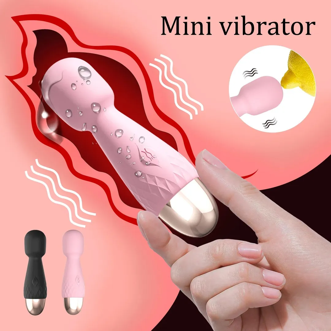 Lilo - Masajeador MINI HITACHI VARITA MAGICA LILO 10V 10/2CM (ROSADO) USB MSJ903HL