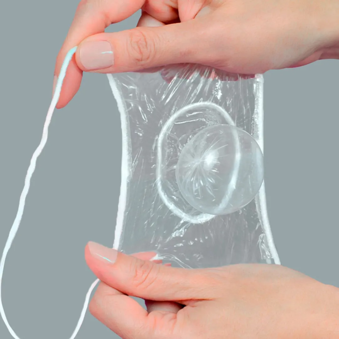 Condones UNIQ FEMENINO CON BURBUJA DE AIRE*3 CND1752TC