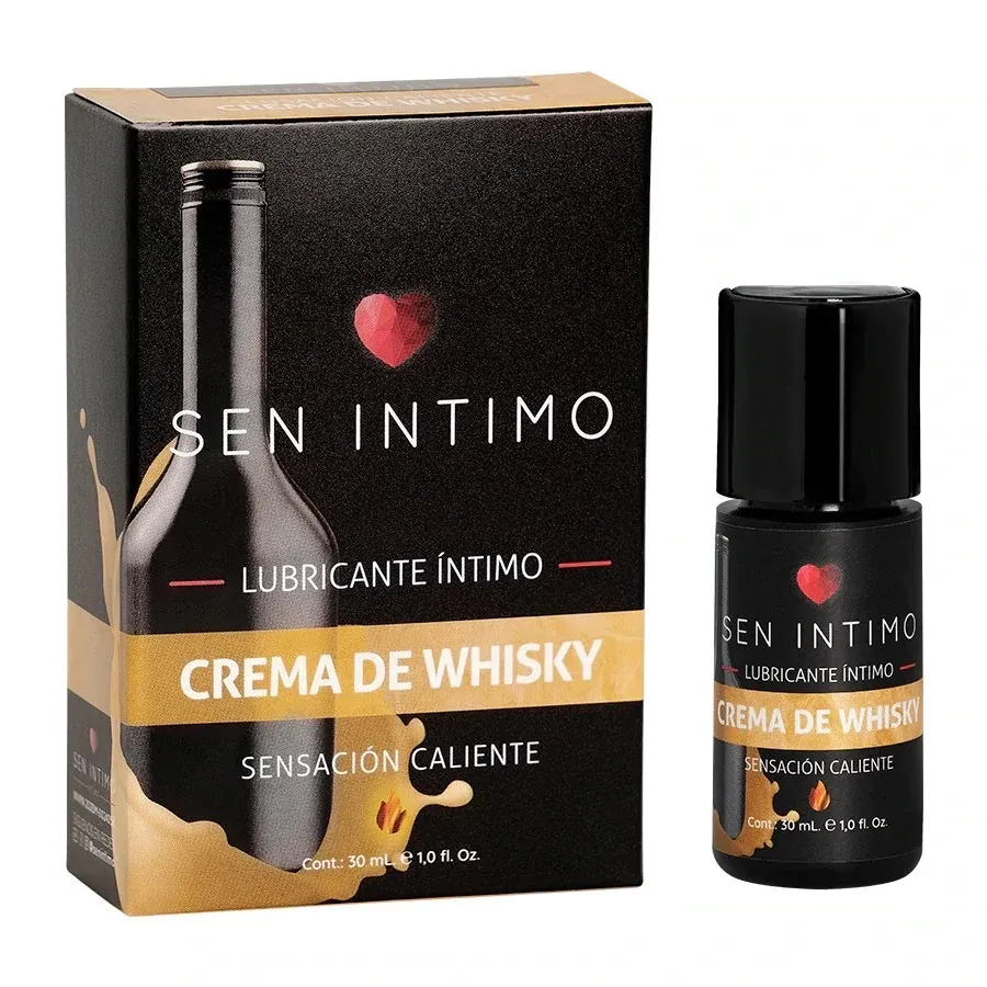 Lubricante CALIENTE -SEN INTIMO- 30 ML  (CREMA DE WHISKY) LBR209