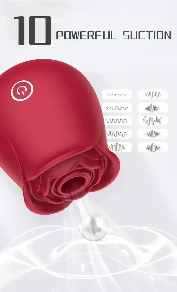 Succionador ROSA 7V 6.2/5.8CM USB (ROJO) SCC2015DH