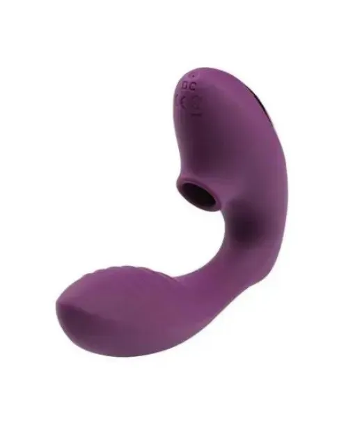 Vibrador Y SUCCIONADOR 10V 10/3CM (MORADO) VBR1762BR