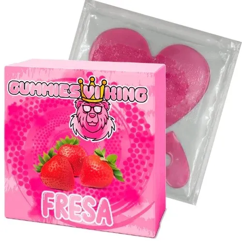 Lenceria CONJUNTO COMESTIBLES GUMMIES (FRESA) CNJ1477BR