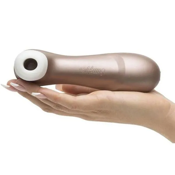 Satisfyer - Succionador PRO 2 11V 16/4CM USB (ORO ROSA) SCC243DH