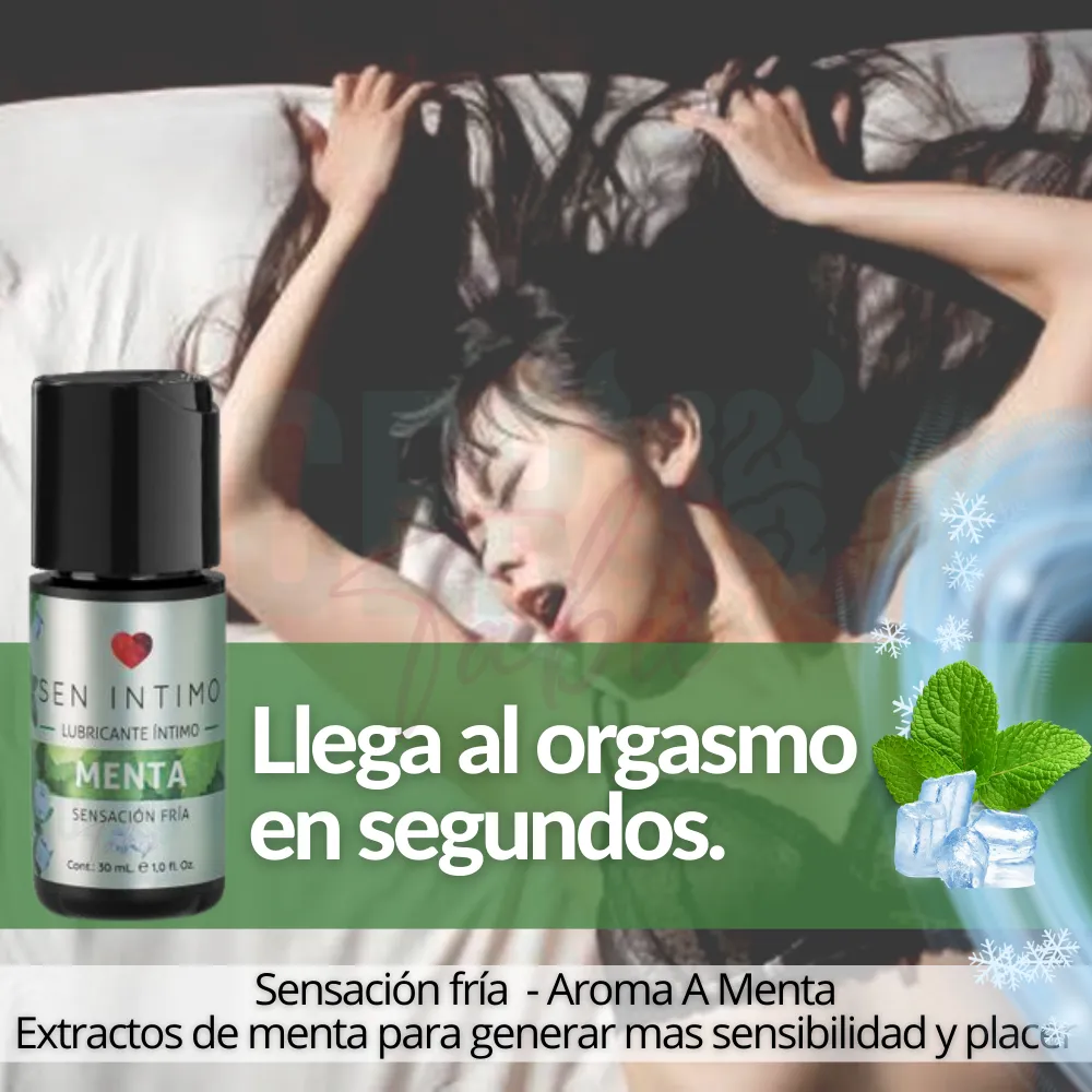 Sen Intimo - LUBRICANTE FRIO SEN ÍNTIMO - MENTA- 30ML LBR713TC